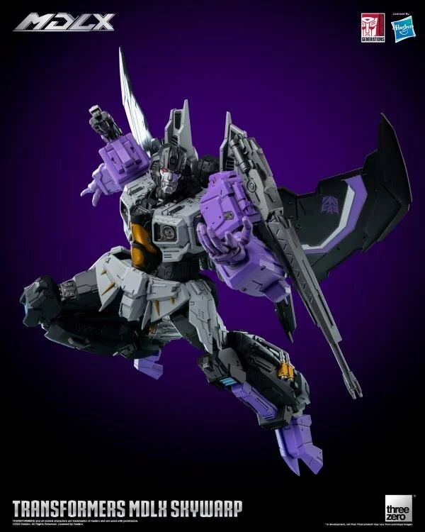 Image Of MDLX Skywarp Details For Transformers Figure  (1 of 22)